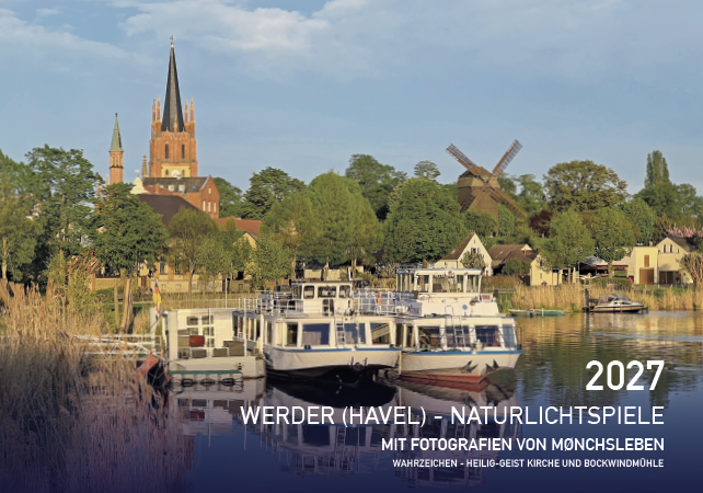 Deckblatt Kalender Werder 2027