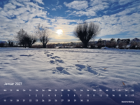 Werder Kalender Januar 2027 Werder Januar 2027