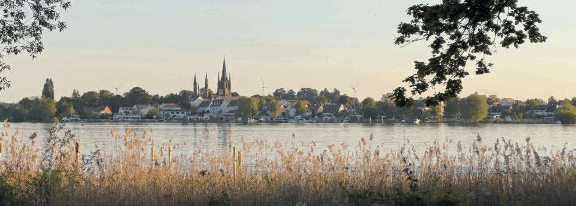 Stadtkulisse Werder havel